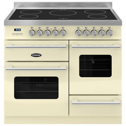 Britainnia RC-10XGI-DE Delphi Modern Induction Hob Range Cooker Cream
